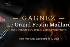 Ensemble de trois coffrets de viandes Maillard