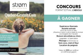 Forfait estival à Strom Spa nordique