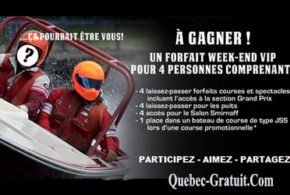 Forfaits VIP aux Régates de Valleyfield