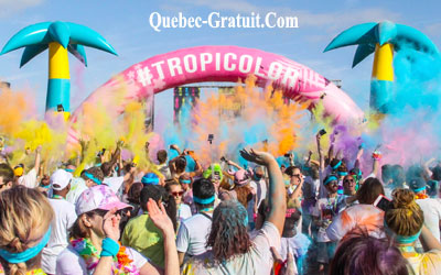 Inscription à la course The Color Run Montréal