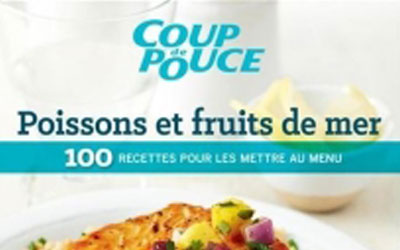 Livre «Poissons et fruits de mer» de Coup de pouce