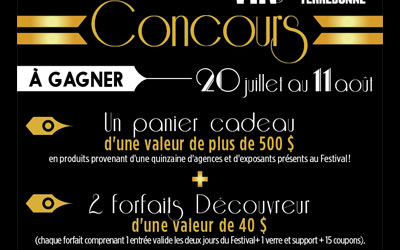 Panier cadeau de 500 $ + 2 forfaits Découvreur