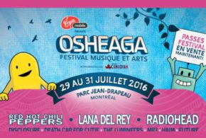 Passe pour les 3 jours d'Osheaga