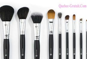 Pinceaux de la gamme Personnelle Cosmétiques