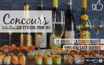 Soirée sushis et vins d'Alsace