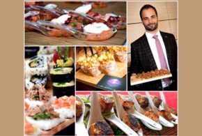 Souper pour 10 effectué par un chef à domicile