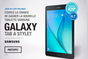 Tablette Samsung Galaxy de 429$
