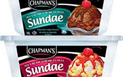 2 boîtes gratuites de Sundae Chapman’s