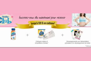 120$ en échantillons gratuits Similac