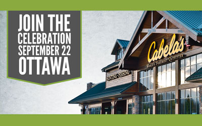 1000 $ au nouveau Cabela's d'Ottawa