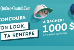 1000 $ pour magasiner à Laurier Québec