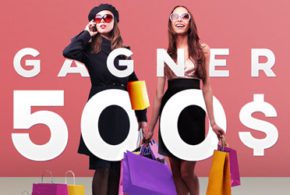 500$ en cartes prépayées avec Fenêtres Jalmo