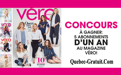 Abonnements au magazine VÉRO