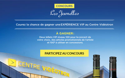 Billets VIP niveau 100 pour un concert au choix