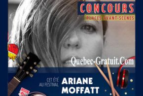 Billets avant-scène pour le spectacle d'Ariane Moffatt