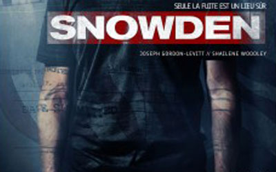 Billets pour la 1ère du film Snowden (version anglaise)