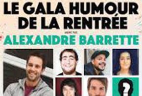 Billets pour le Gala Humour de la rentrée