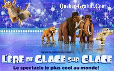 Billets pour le spectacle L'Ère de glace sur glace