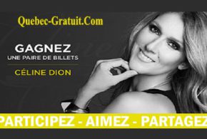Billets pour le spectacle de Céline Dion
