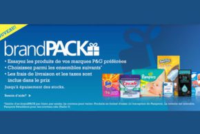 Boîtes d’échantillons Gratuits P&G