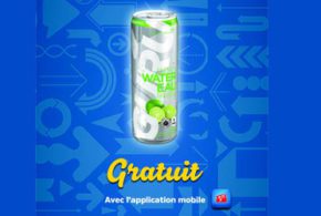 Canette d’eau energie guru gratuite