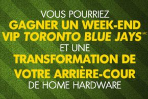 Carte-cadeau Home Hardware de 2500 $