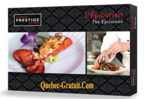 Carte-cadeau L'Épicurien de Coffrets Prestige