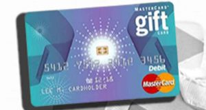 Carte-cadeau Mastercard prépayée de 100$