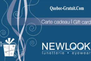 Carte-cadeau de 500 $ chez Lunetterie New Look