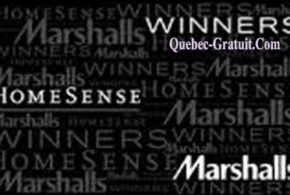 Cartes-cadeaux Marshalls de 100$