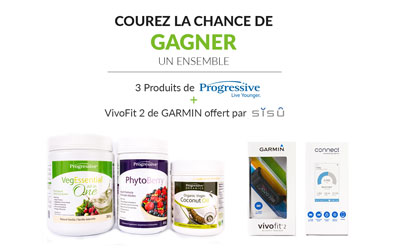 Ensemble de produits Progressive et Garmin