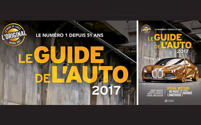 Exemplaire du livre Guide de l'auto 2017