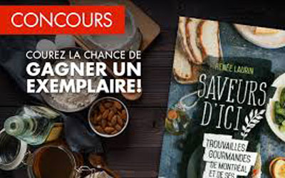 Exemplaire du livre Saveurs d'ici