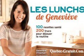 Livres Les lunch de Geneviève