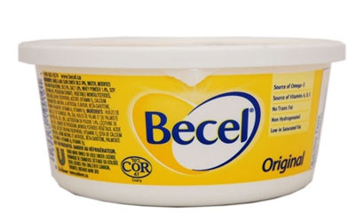 Margarine Becel à 1.49$