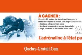 Shredder Pass pour le festival de sports d'action Jackalope