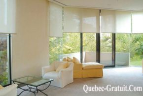 Stores pour votre porte patio