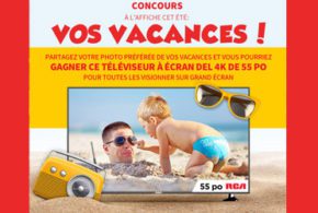 Téléviseur à écran DEL 4K de 55 po