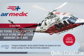 Tours d'hélicoptère pour 2 personnes