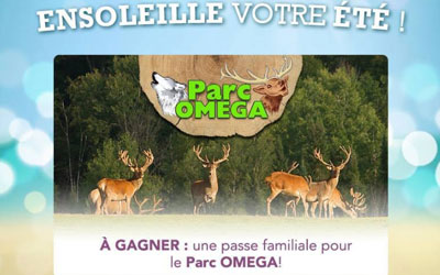 Un laissez-passer familial pour visiter le Parc Oméga