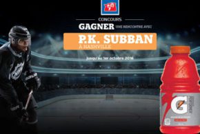 Voyage à Nashville pour un match de hockey et rencontrer P.K