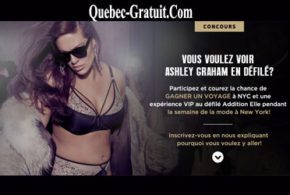 Voyage à New York pour le défilé de mode d'Addition Elle