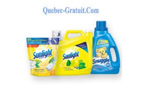 3$ de rabais sur les détergents à Lessive Sunlight