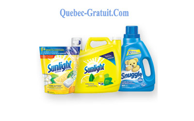 3$ de rabais sur les détergents à Lessive Sunlight