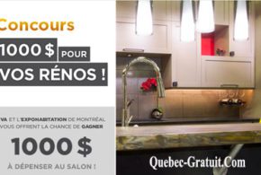 1000$ pour vos rénos