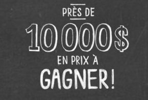 10000$ en prix à gagner