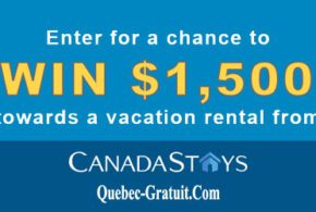 1500 $ sur canadastays