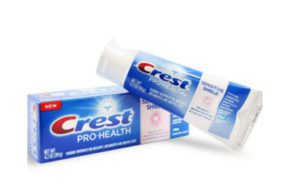3 dentifrices Crest Gratuits