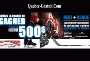 500$ Sports aux Puces Vaudreuil