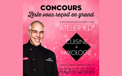 Atelier culinaire VIP dans les cuisines Zeste